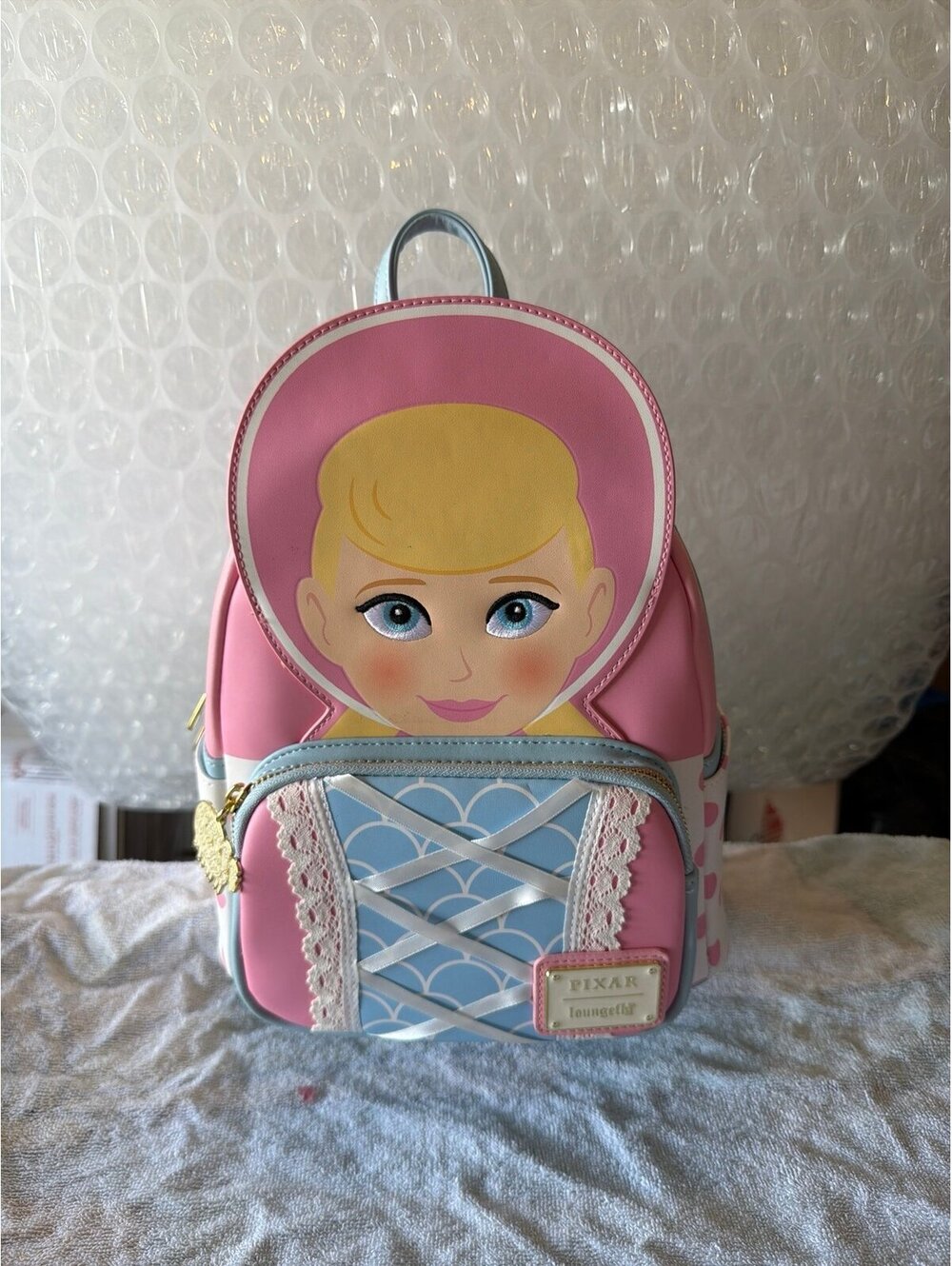 Loungefly Pixar Bo Peep Cosplay Mini Backpack NWT